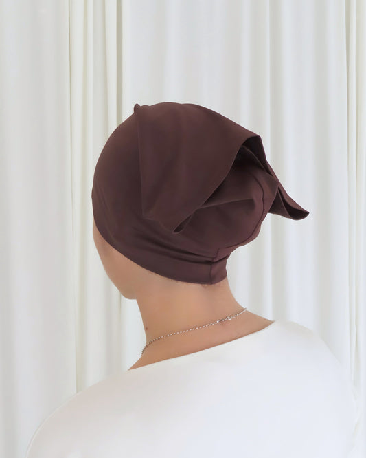 Chestnut ice cotton cap